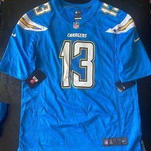 Nike On Field Chargers Keenan Allen #13 NFL Jersey Powder Blue Large
